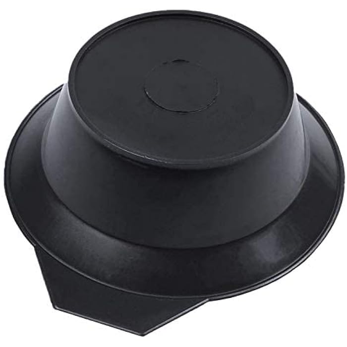 SOLDOUT 4 PCS Hair Dye Colouring Brush Comb Black Plastic Mixing Bowl Barber Salon Tint Hairdressing Brush Kit (Black, Pack of 4) - Image 4